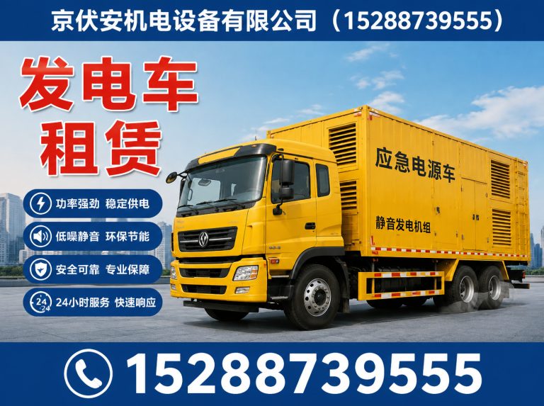 岳阳发电机租赁展示图